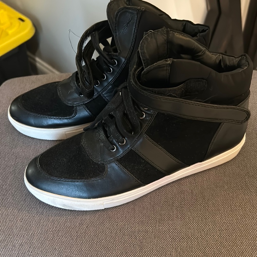 Black sneakers from shoe dazzle